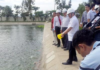 ท่านเหงวียนซวนฟู้ก รองนายกฯตรวจราชการนิคมอุตสาหกรรมเหดียนนาม-เหดียนหงอก